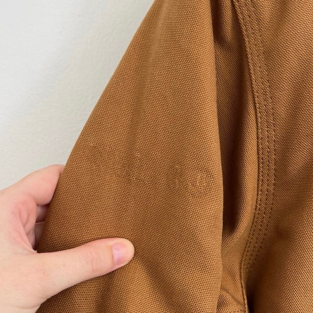 Carhartt Iconic J01 Duck Detroit Jacket Workwear Utility Blanket Lined - Small - Picture 9 of 16